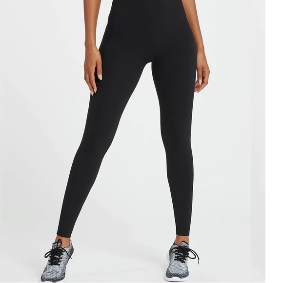 SPANX LOOK AT ME NOW SEAMLESS LEGGINGS SIZE LARGE - Picture 1 of 8